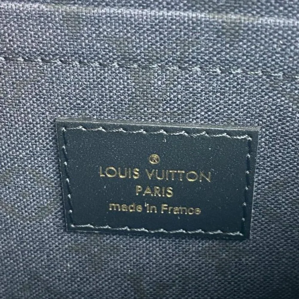 Louis Vuitton Crafty Red Neverfull Pochette GM